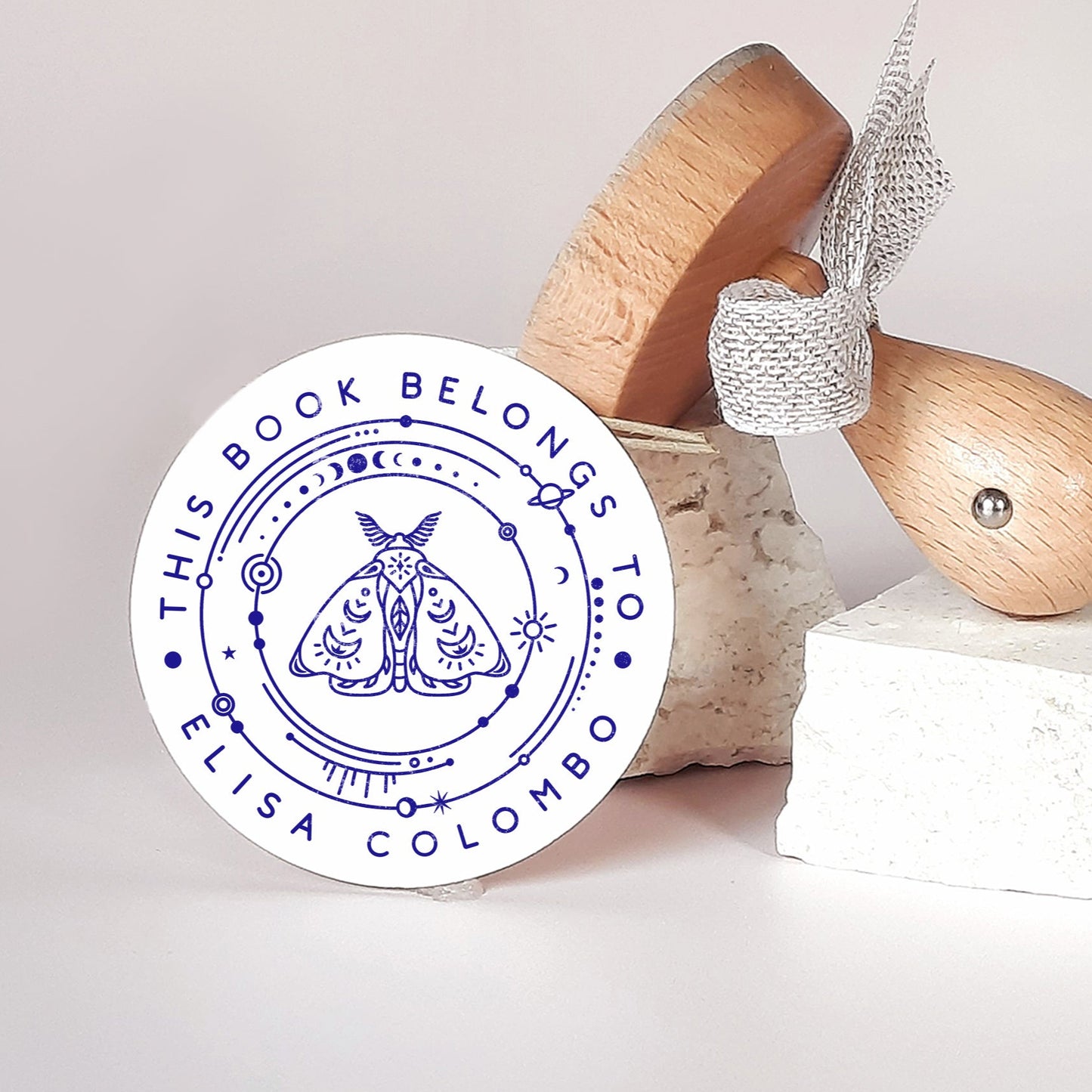 Personalized Ex Libris Stamp