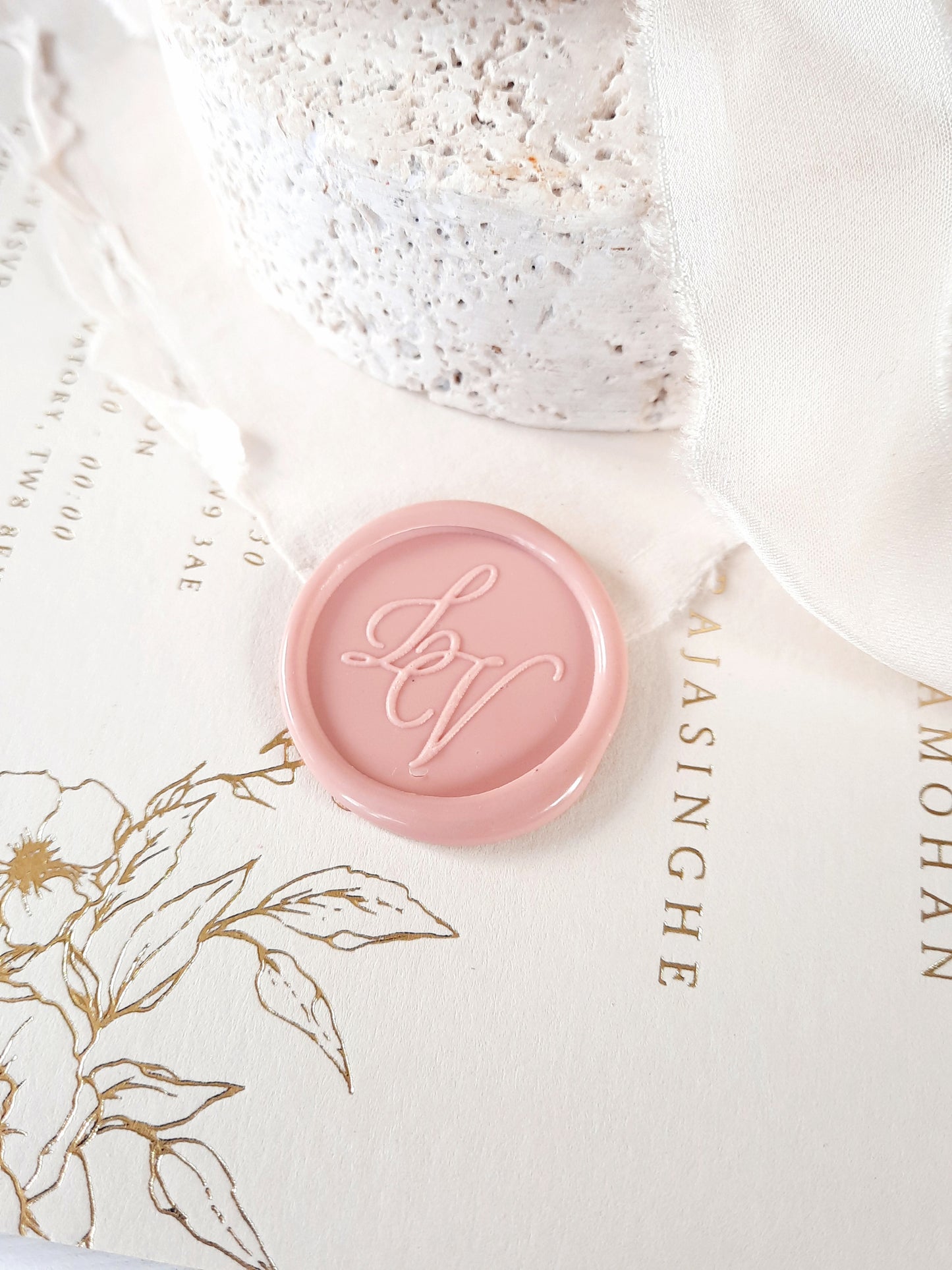 PERSONALIZED WAX SEAL STICKERS - Monogram3