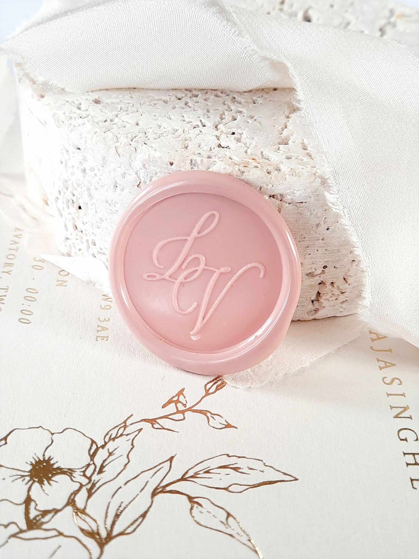 PERSONALIZED WAX SEAL STICKERS - Monogram3