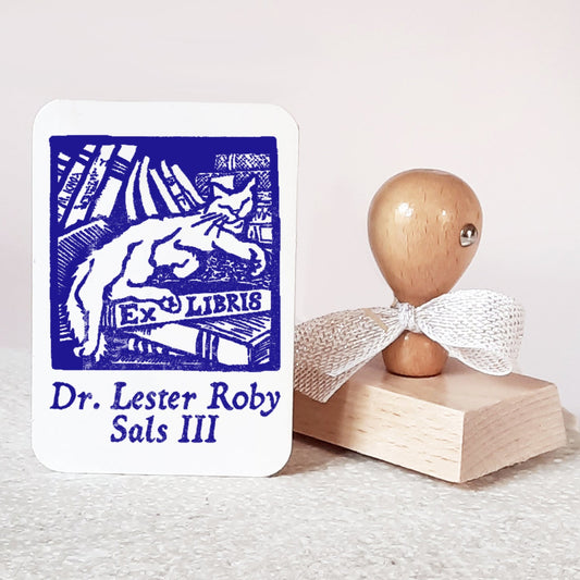  Personalized Ex Libris Stamp