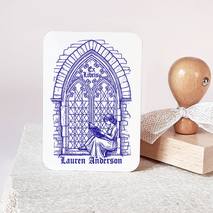 Dark Romance Personalize Book Stamp Custom Ex Libris Bookplate Gothic Window Library Stamp Book Lovers Literary Gift
dark academia stamp
custom book stamp
ex libris bookplate
cat lover gift
library stamp
gothic book gift
literary gift idea
book lover accessory
custom ex libris
gothic window
book collector gift
book lovers present
dark romance
