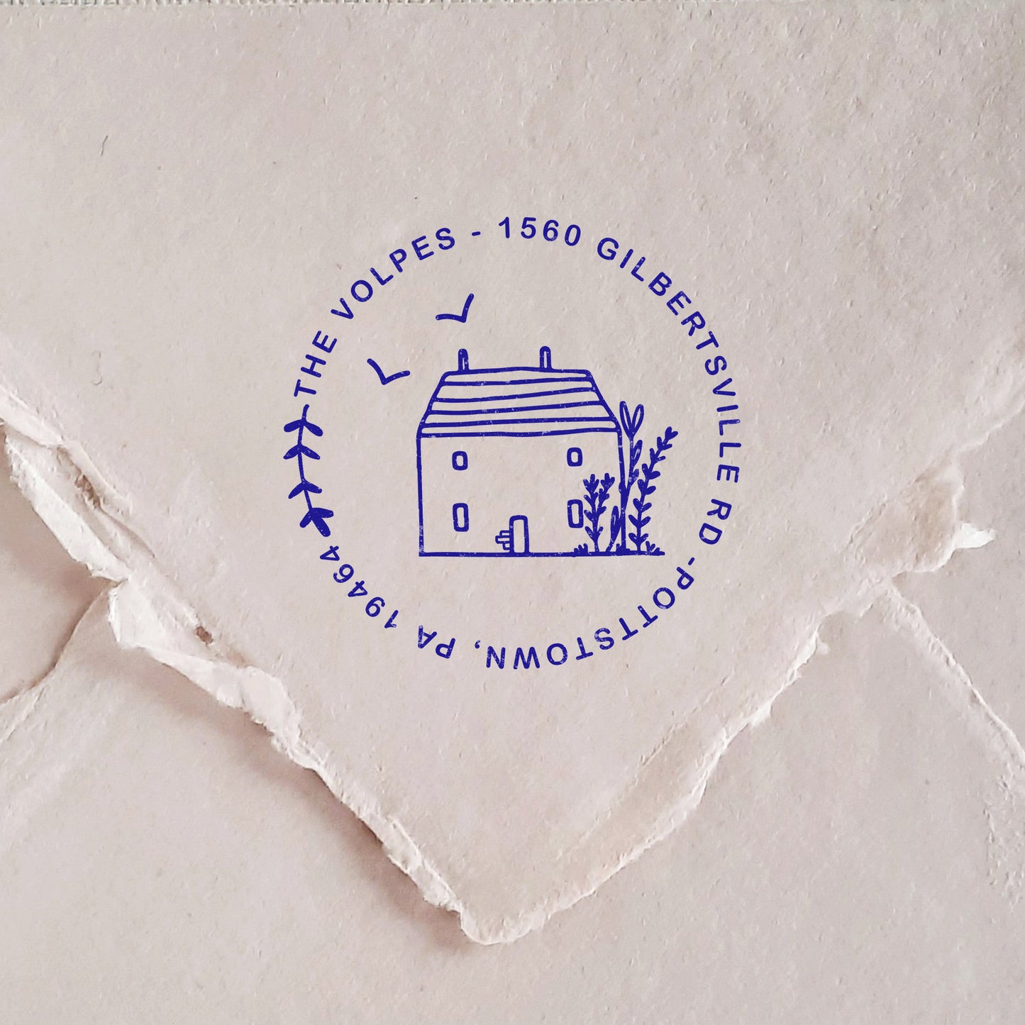 PERSONALIZED ADDRESS STAMP - Home Sweet Home