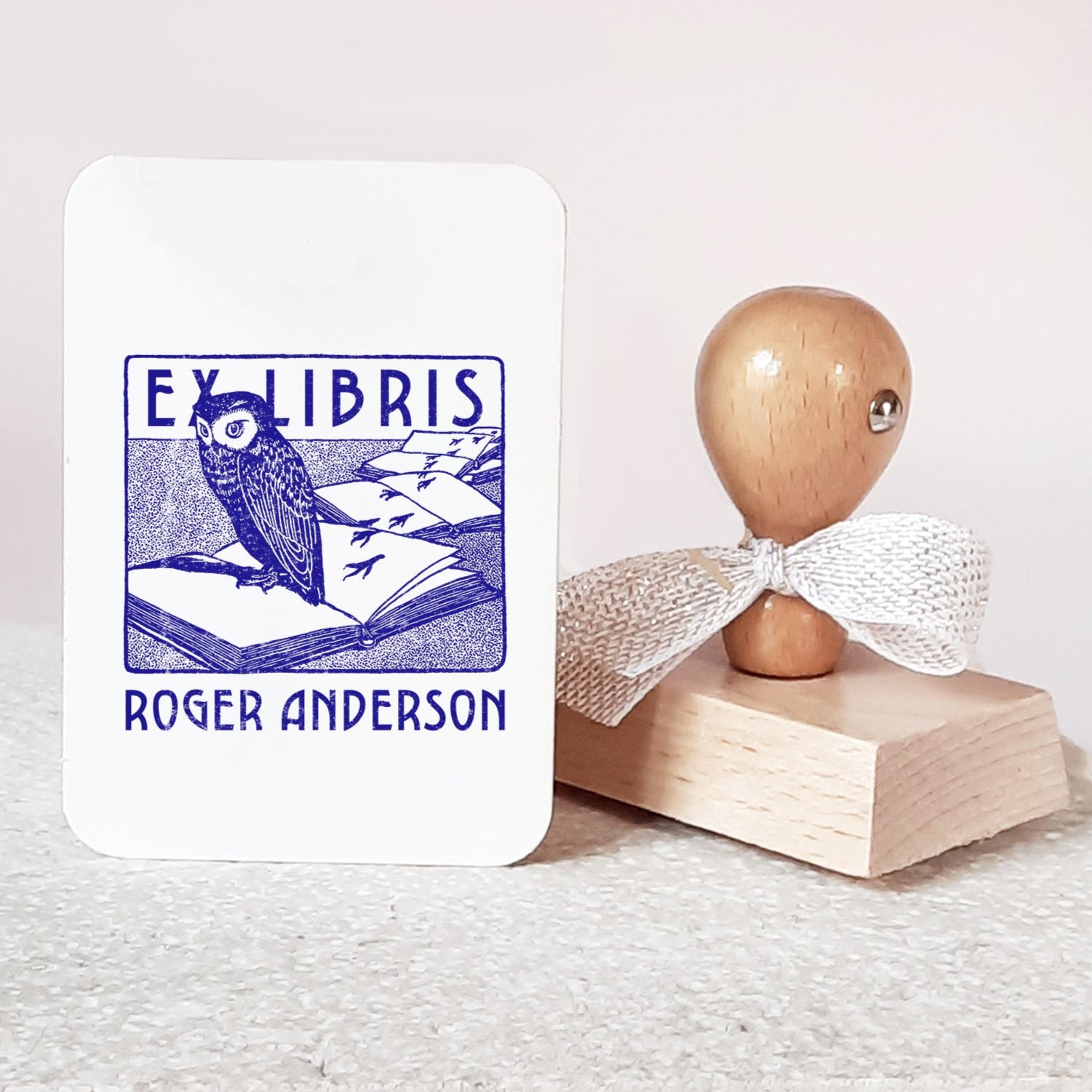 Personalized Ex Libris Stamp