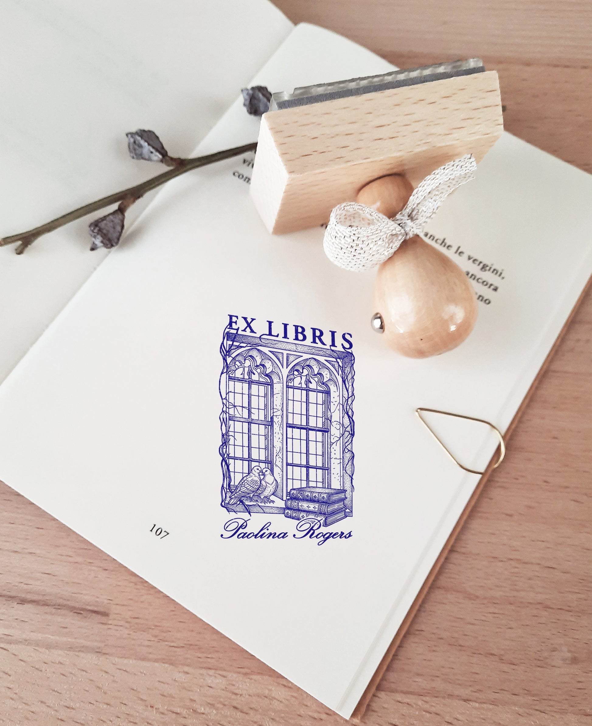 Medieval Window BookLover Gift Gothic Pigeon Ex Libris Bookish Collectible Library Stamp Dark Academia
ex libris stamp
personalized stamp
book lover gift
library bookplate
unique book stamp
gothic book gift
manuscript stamp
bibliophile gift
custom bookplate
dark academia
bookish gift idea
pigeons couple
medieval window