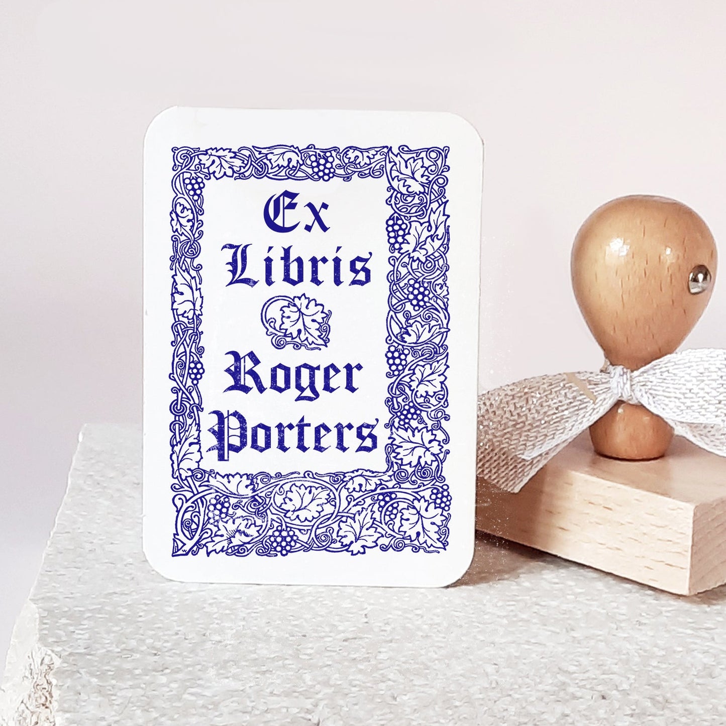 Personal Library Book Stamp Book Lover Gift for Man Ex Libris Bookplate Collectible Library Stamp Medieval Vine Frame
Medieval vine frame
ex libris stamp
personalized stamp
book lover gift
library bookplate
unique book stamp
bibliophile gift
collectible stamp
bookish gift
dark academia
book gift for him
gift for man
gothic frame ex libris
personal library