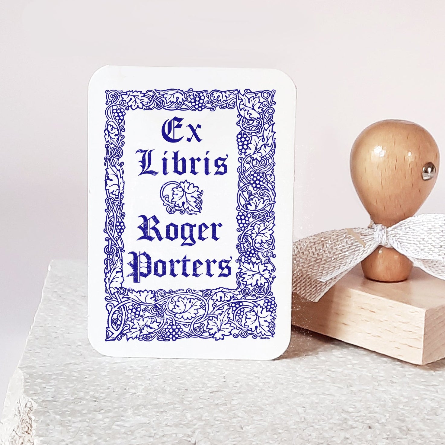Personal Library Book Stamp Book Lover Gift for Man Ex Libris Bookplate Collectible Library Stamp Medieval Vine Frame
Medieval vine frame
ex libris stamp
personalized stamp
book lover gift
library bookplate
unique book stamp
bibliophile gift
collectible stamp
bookish gift
dark academia
book gift for him
gift for man
gothic frame ex libris
personal library