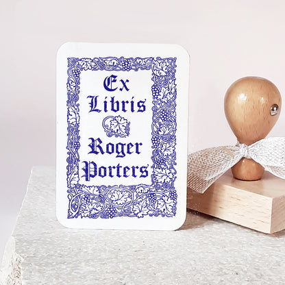 Personal Library Book Stamp Book Lover Gift for Man Ex Libris Bookplate Collectible Library Stamp Medieval Vine Frame
Medieval vine frame
ex libris stamp
personalized stamp
book lover gift
library bookplate
unique book stamp
bibliophile gift
collectible stamp
bookish gift
dark academia
book gift for him
gift for man
gothic frame ex libris
personal library