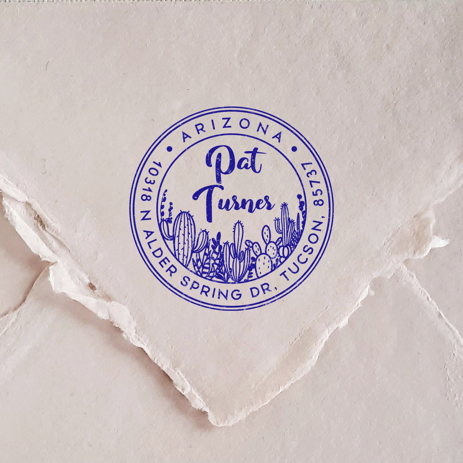 Stationery Address Stamp Set