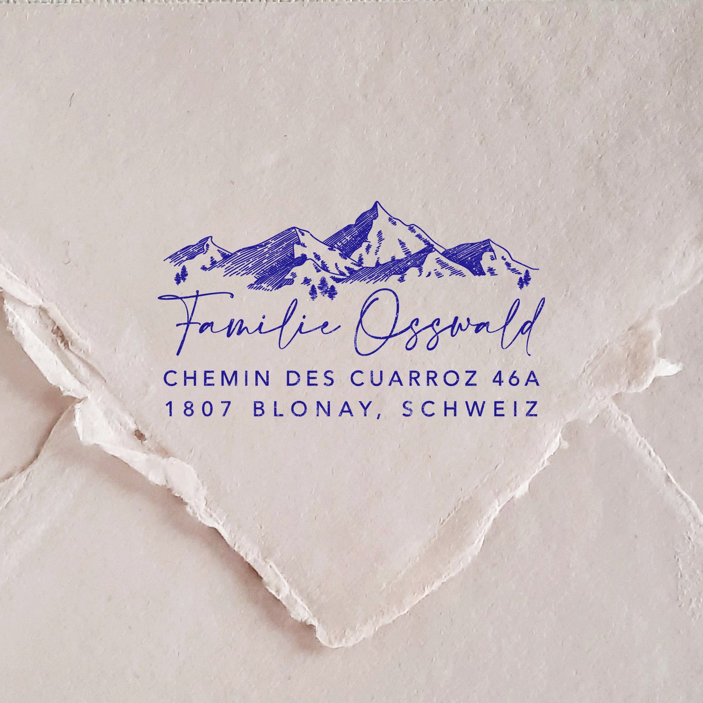 Personalized Address Stamp