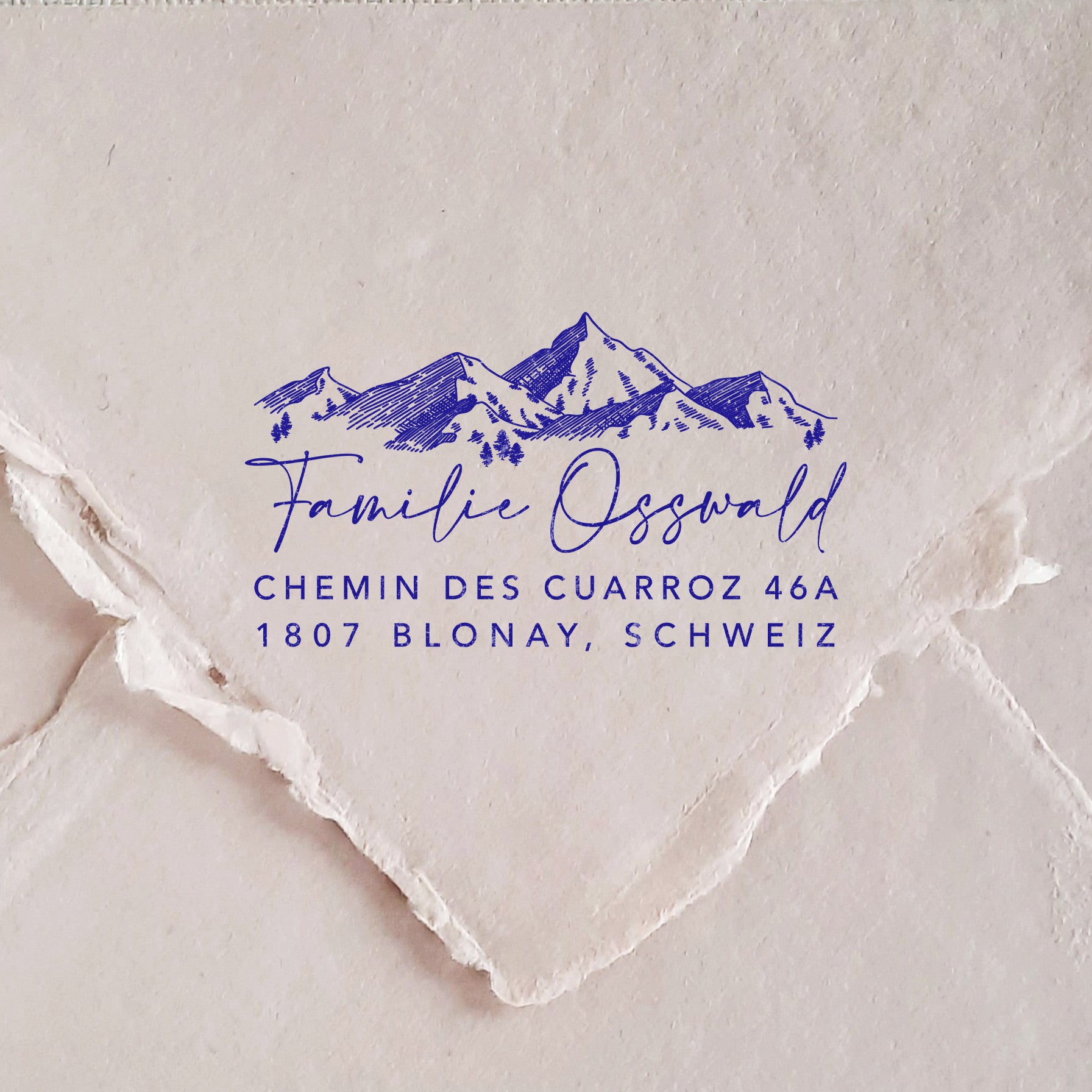 Personalized Address Stamp