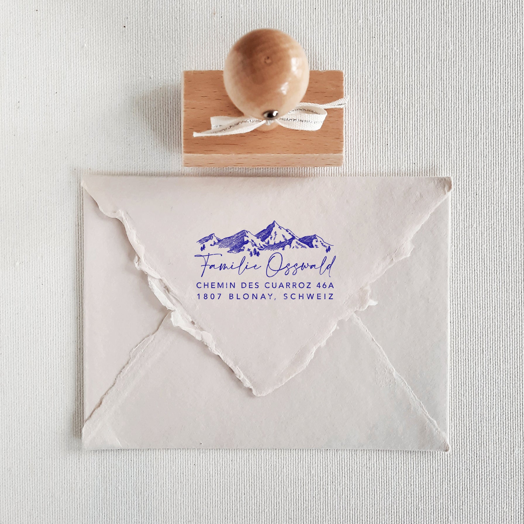 Handmade Address Stamp