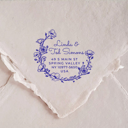 Address Stamp Stationery Set
