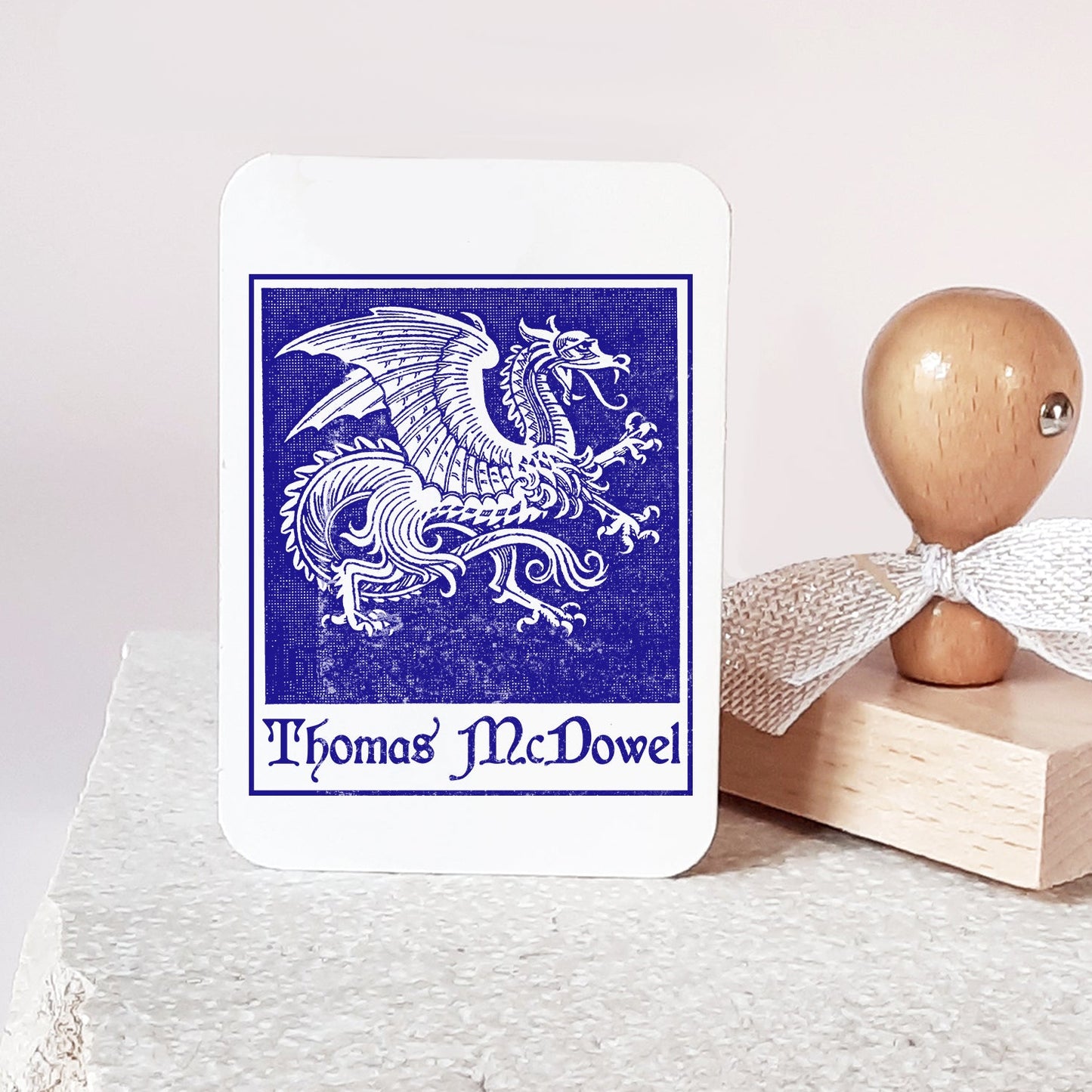 Medieval Griffin Personalized Book Stamp BookLover Gift Gothic Ex Libris Bookplate Collectible Library Stamp
ex libris stamp
personalized stamp
custom name stamp
book lover gift
library bookplate
unique book stamp
bibliophile gift
custom bookplate
collectible stamp
dragon book stamp
bookish gift
gothic griffin
griffin ex libris
