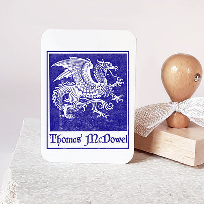 Medieval Griffin Personalized Book Stamp BookLover Gift Gothic Ex Libris Bookplate Collectible Library Stamp
ex libris stamp
personalized stamp
custom name stamp
book lover gift
library bookplate
unique book stamp
bibliophile gift
custom bookplate
collectible stamp
dragon book stamp
bookish gift
gothic griffin
griffin ex libris
