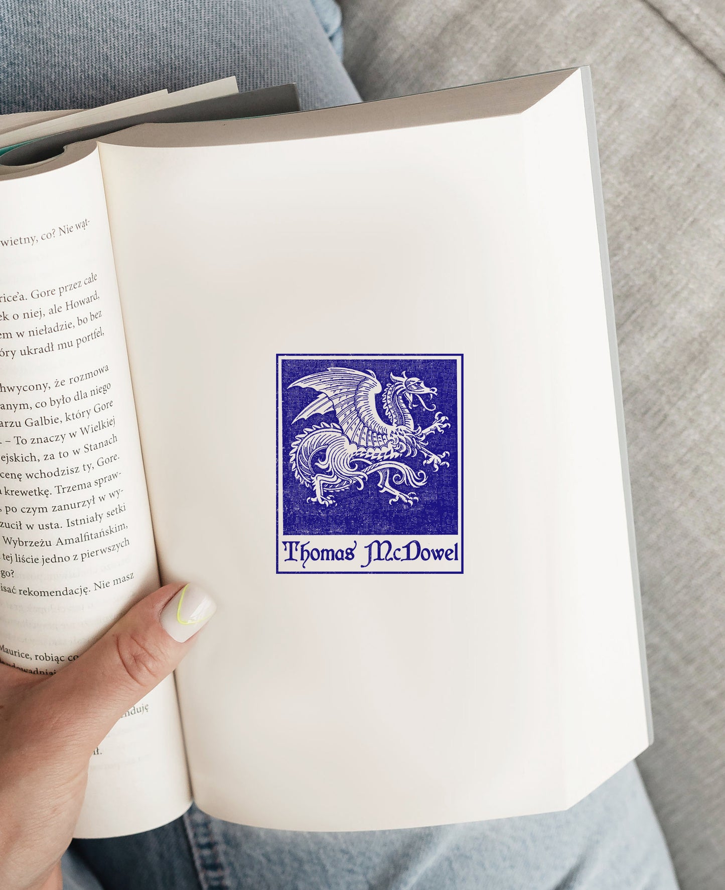 Medieval Griffin Personalized Book Stamp BookLover Gift Gothic Ex Libris Bookplate Collectible Library Stamp
ex libris stamp
personalized stamp
custom name stamp
book lover gift
library bookplate
unique book stamp
bibliophile gift
custom bookplate
collectible stamp
dragon book stamp
bookish gift
gothic griffin
griffin ex libris