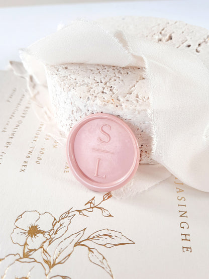PERSONALIZED WAX SEAL STICKERS - Monogram4