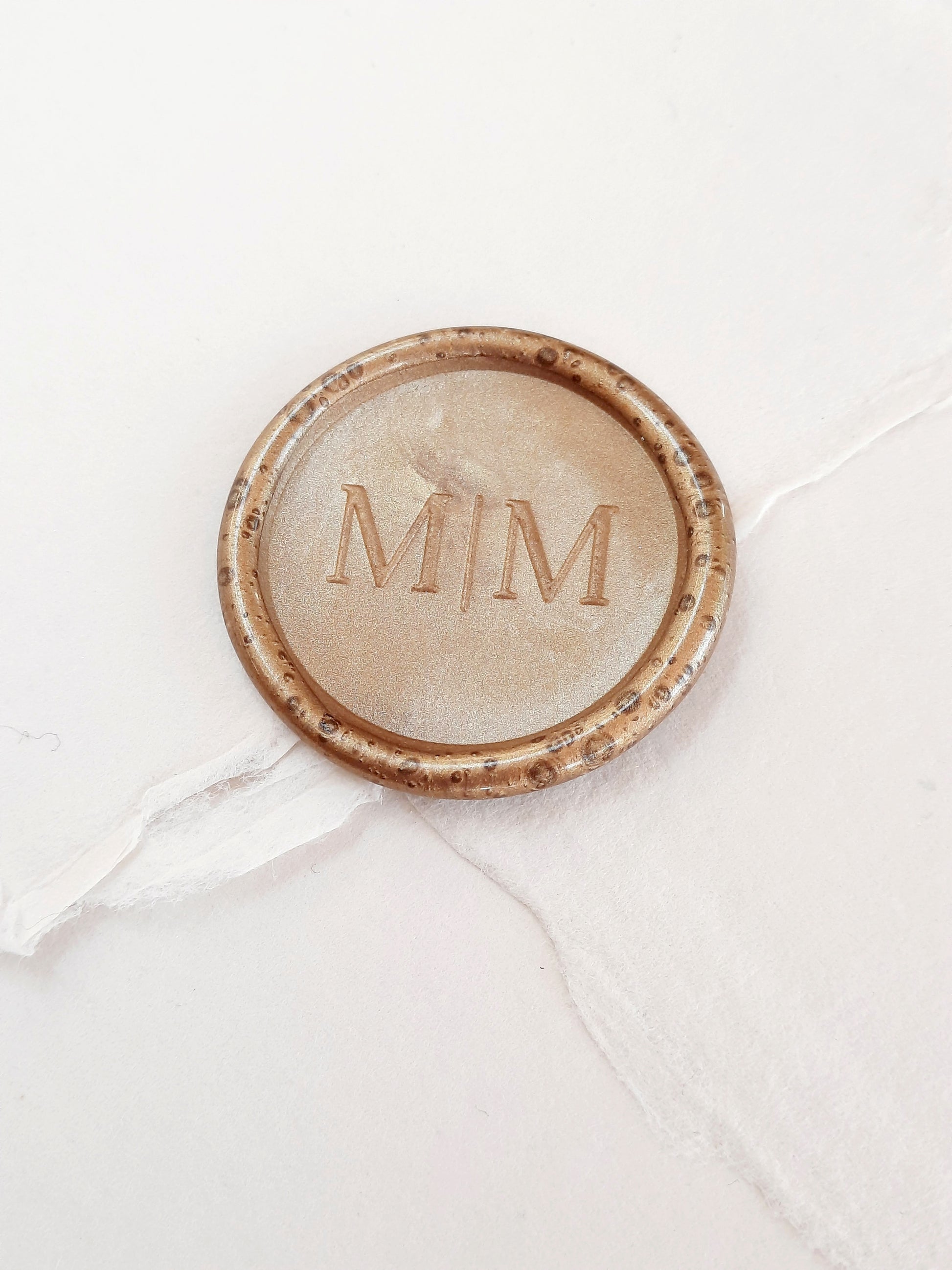 Personalized wedding wax seals
