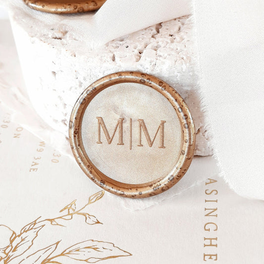 Custom wax seal stickers