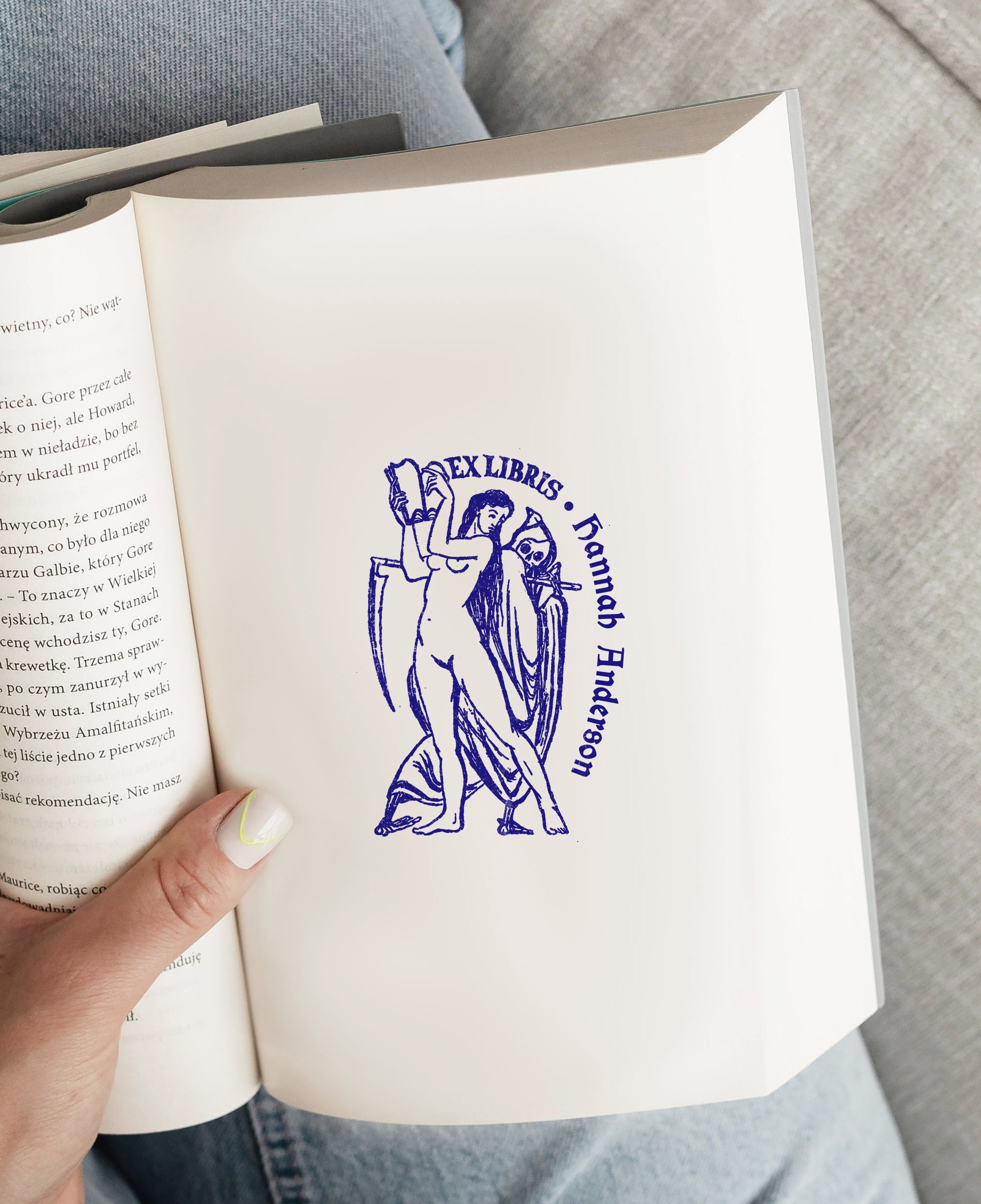 Culture vs Death Ex Libris Gift Stamp, Personal Library Stamp, Custom Bookplate, Death Custom Book Stampbook stamp
gift for him
personalizable gift
custom gift stamp
personal stamp
library stamp
personal bookplate
booklovers gift
death and lady stamp
death custom stamp
graduation gift
culture vs death sta
gift for her