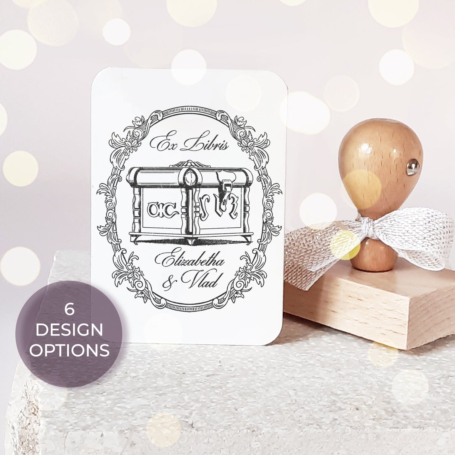 Dracula Music Box Personalized Book Stamp ex libris stamp
personalized gift
book lover gift
reader gift
custom book stamp
book stamper
wooden stamp
this book belongs to
book lover gift box
music box
gothic carillon
dracula
new dracula movie