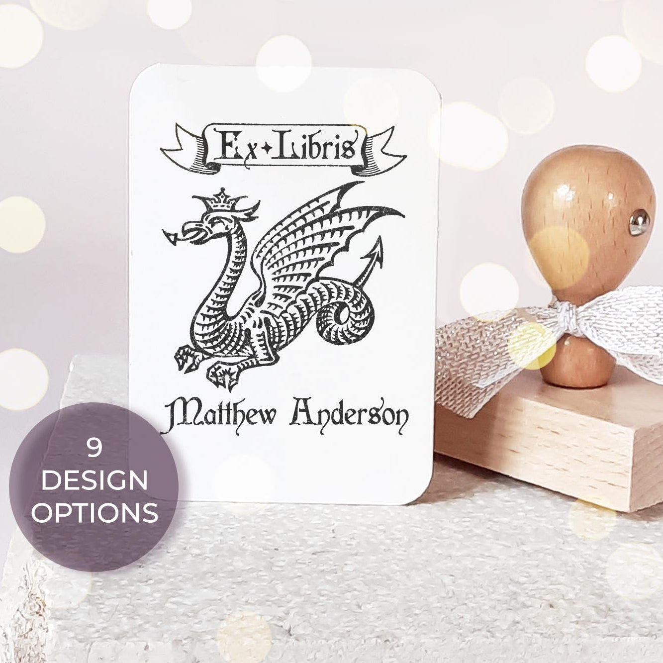 book lover gift
library plate
book collector
ex libris stamp
custom book stamp
christian gift
knight book stamp
medieval ex libris
library stamp
personalize book sta
order of the dragon
dragon book stamp
dragon ex libris